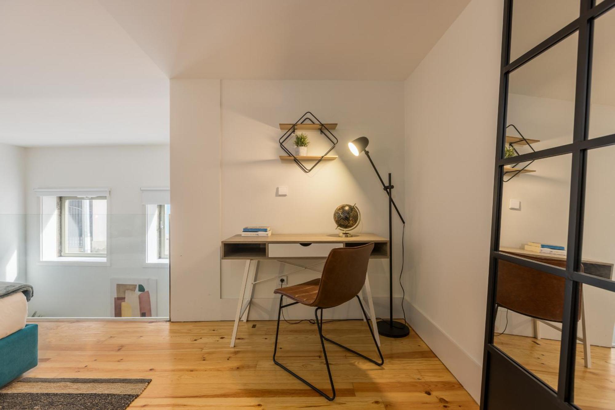 Ferienwohnung Industrial Cozy Loft Downtown Porto Exterior foto