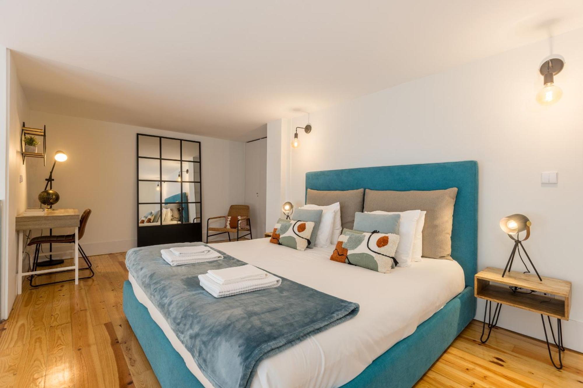 Ferienwohnung Industrial Cozy Loft Downtown Porto Exterior foto