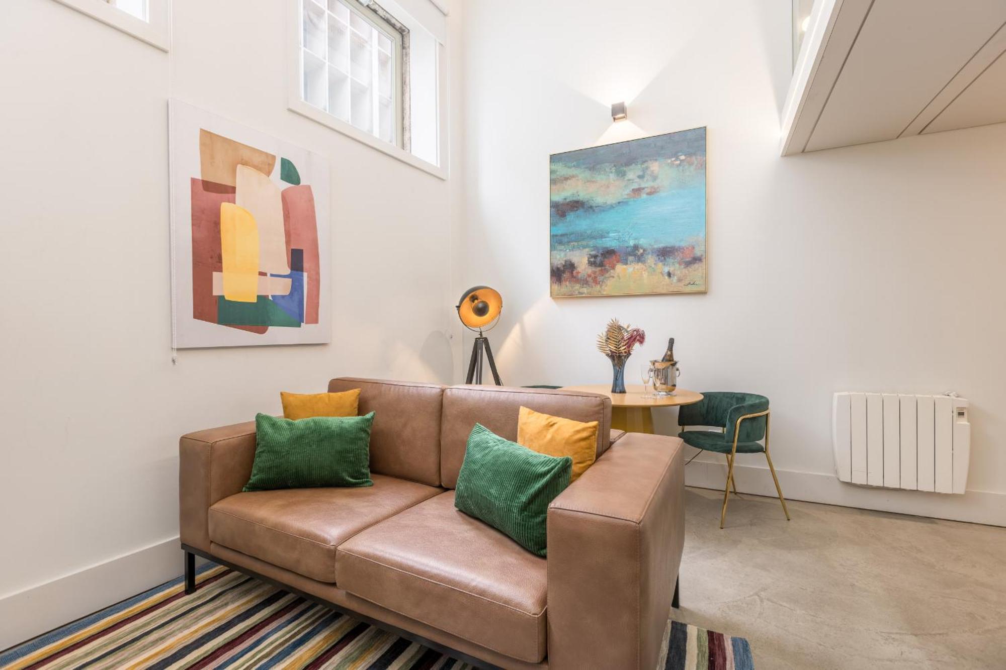 Ferienwohnung Industrial Cozy Loft Downtown Porto Exterior foto
